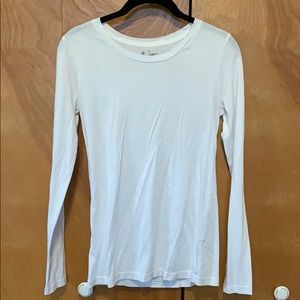 Simple White Long Sleeve